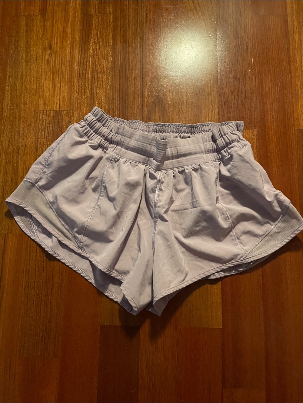 lululemon athletica Lavender-Gray Hotty Hot Shorts